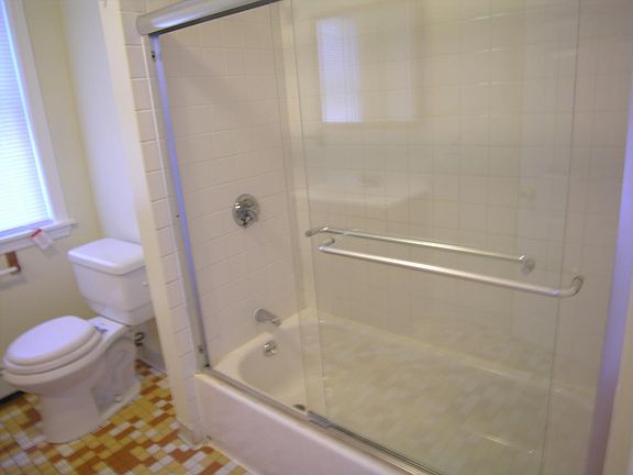 Beautiful Bath with Glass Shower