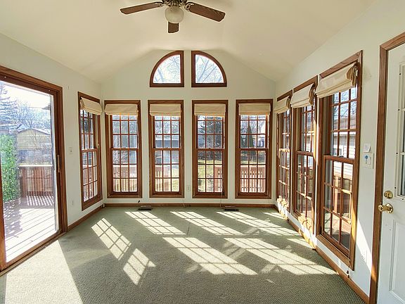 Sun Room with 2 doors to the deck/backyard