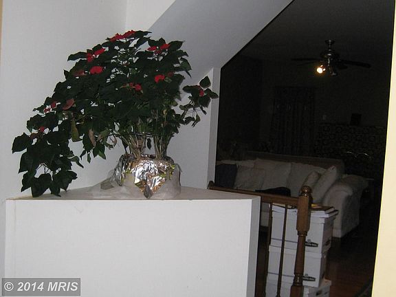 just inside fr door@ night