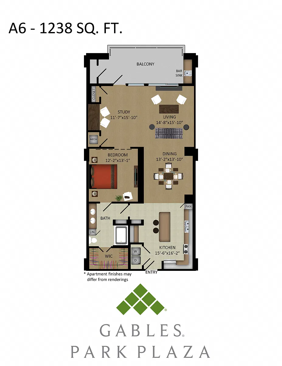 Floor plan A6