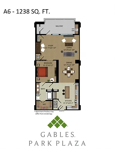 Floor plan A6