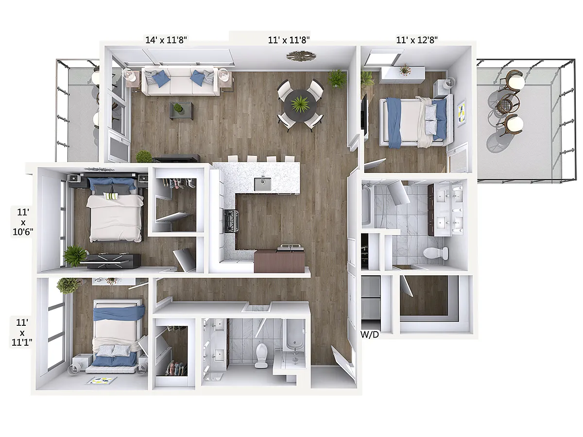Floor plan C1-1370-Sig-212