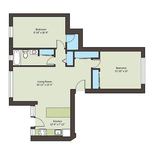 Floor plan 5326-2bd