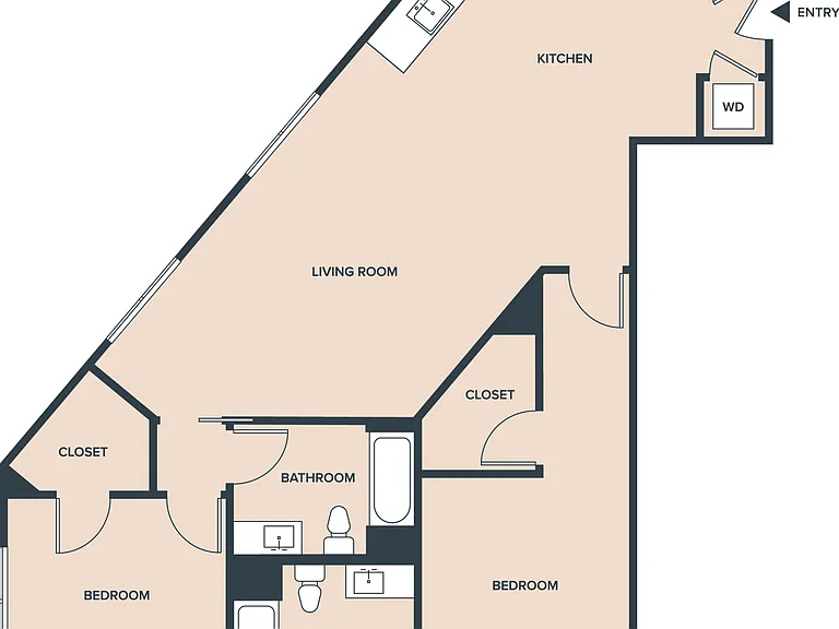 F floor plan LLEWELLYN