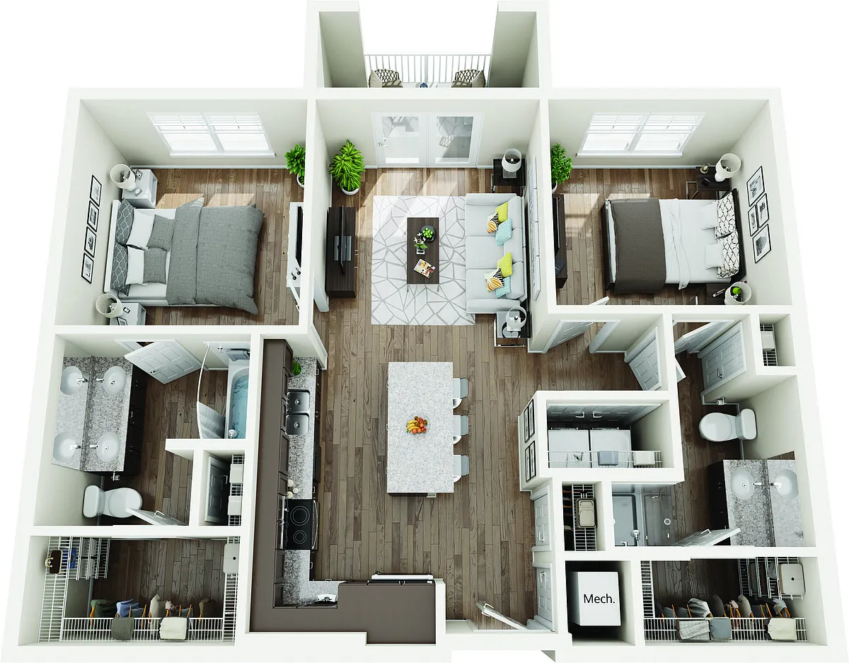 Floor plan B1 MKT