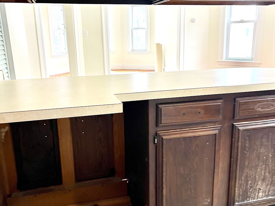 Kitchen is in the process of a face lift. Kitchen cabinets are in for processes of resurfacing and new range and dishwasher are on the way!