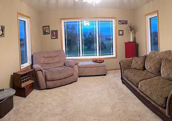 Living area with view