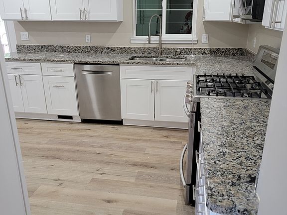 Side view of Kitchen from front entrance