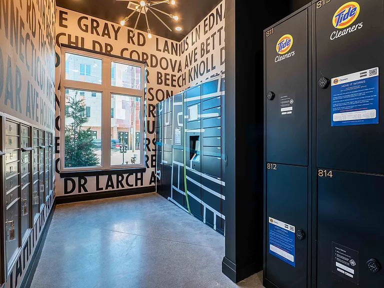 Mailroom & Package Lockers (Building A)