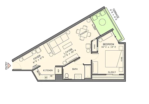Floor plan A8