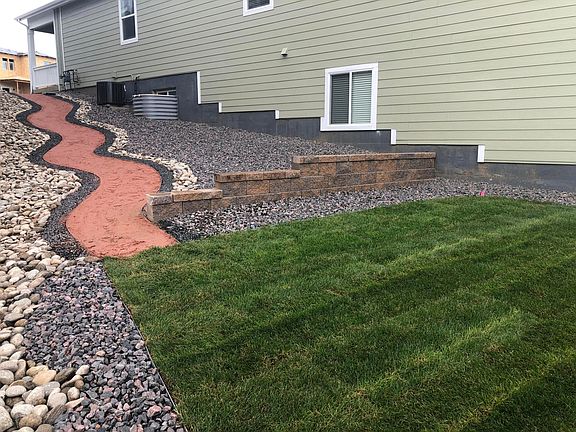 Custum built walkway