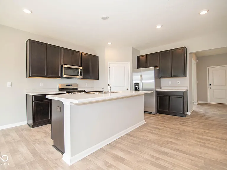 Large kitchen island