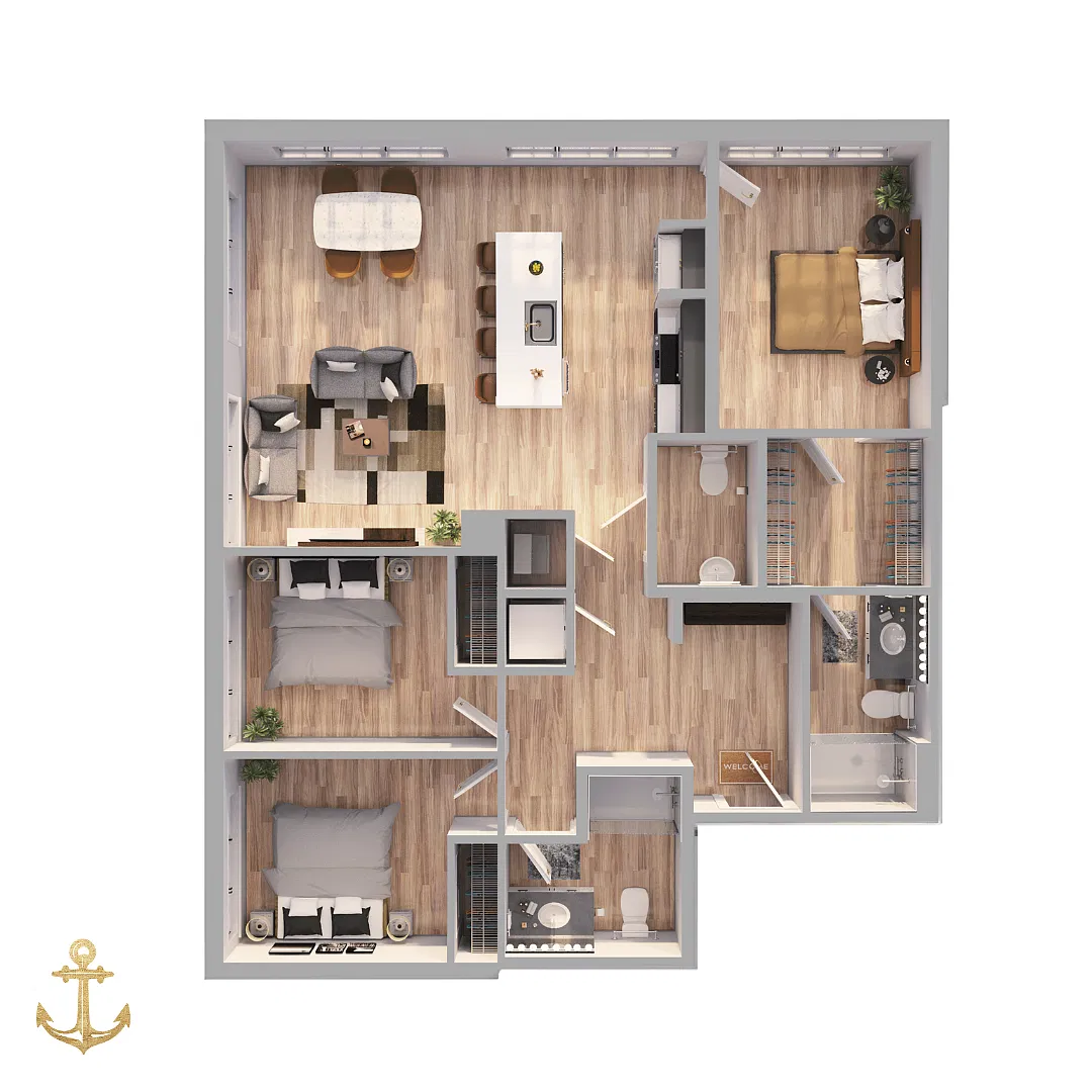 Floor plan C1