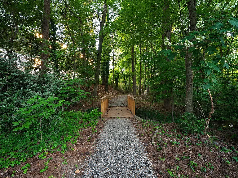 Nature trails throughout community