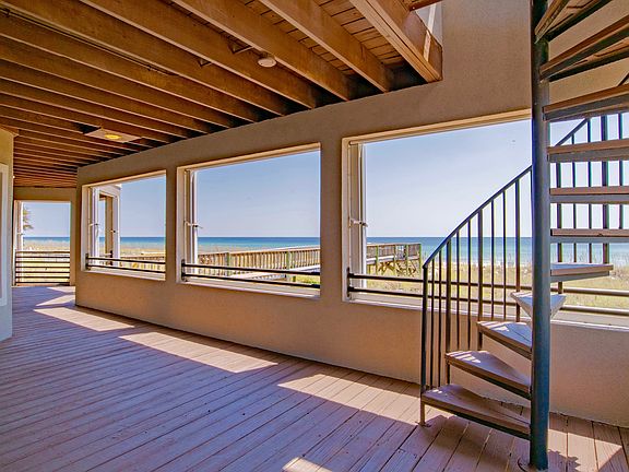 First level deck facing east