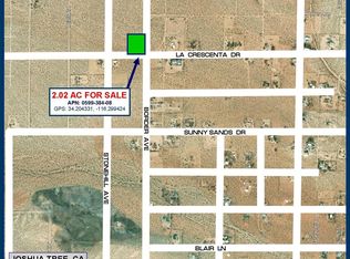 Border Ave, Joshua tree, CA 92252