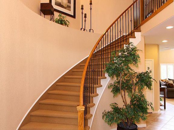 Curved Staircase