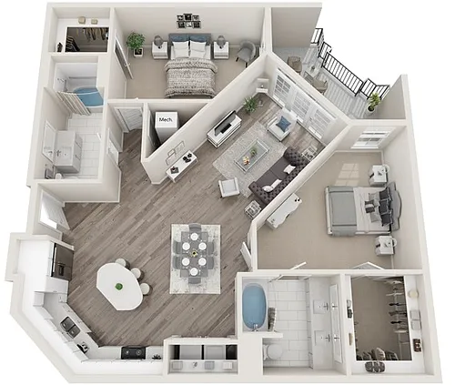Floor plan The Republic
