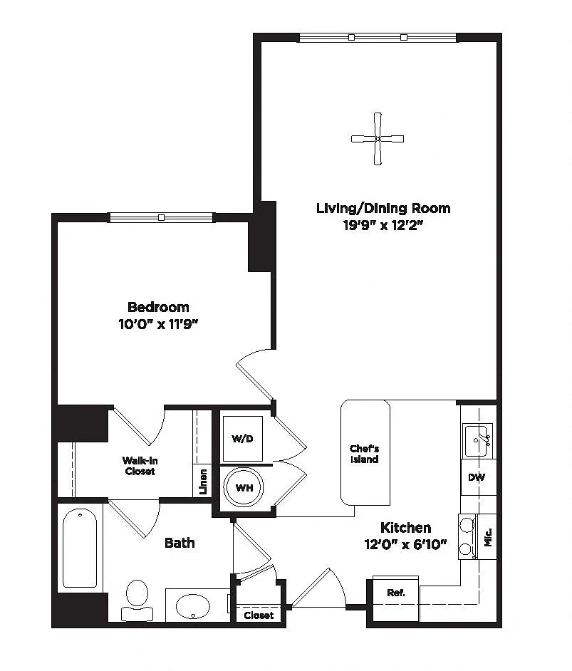Floor plan A2a