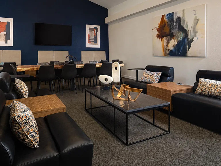 Wi-Fi Lounge features multiple seating areas