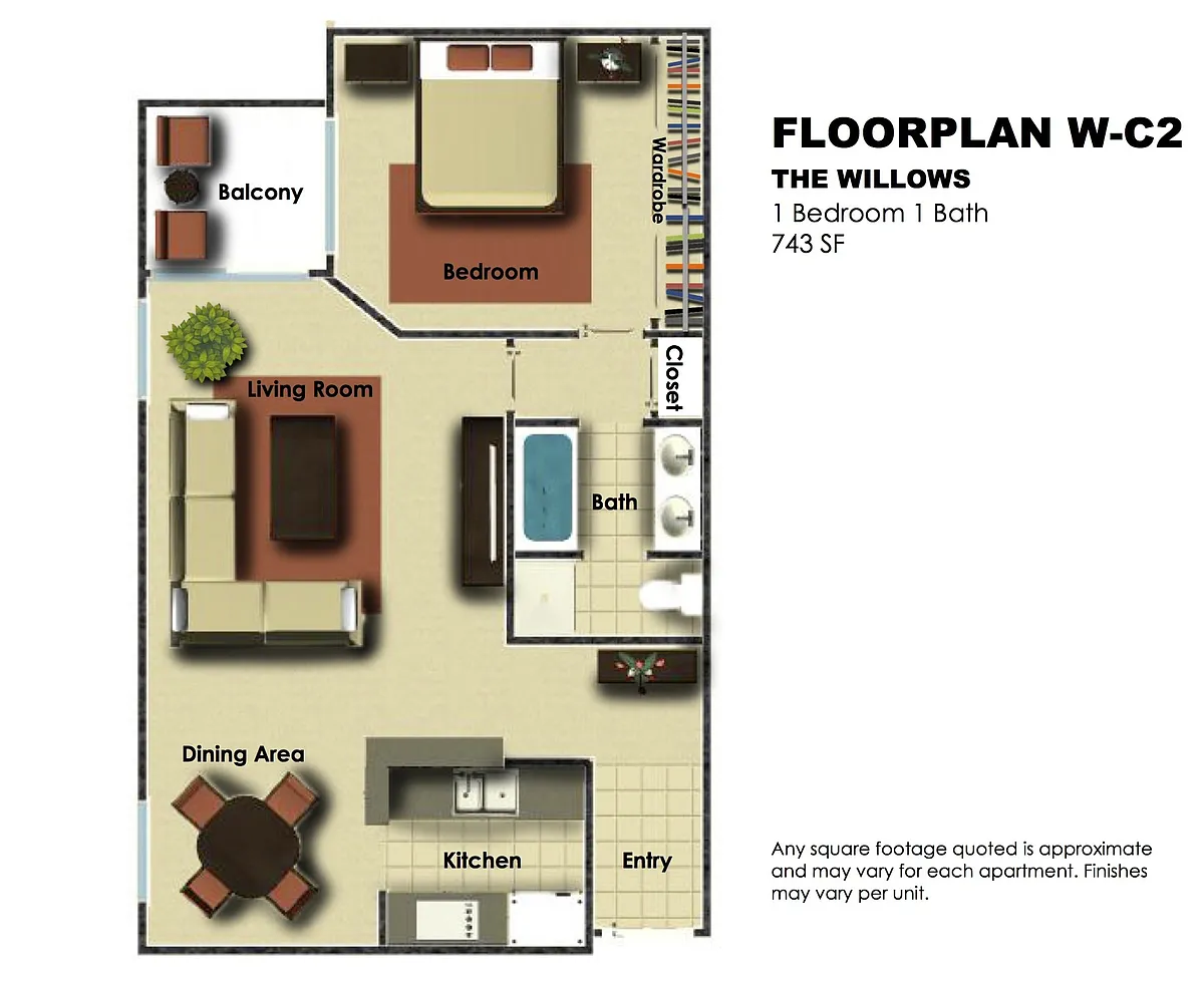 Floor plan W-C2