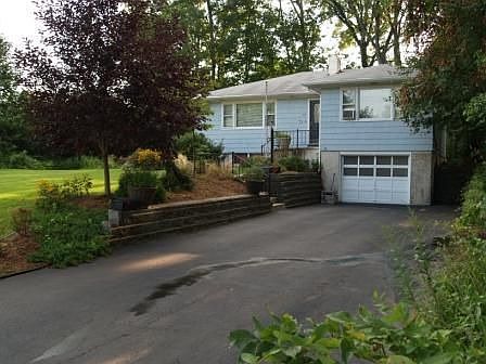 Double wide deep driveway - parking for six!
