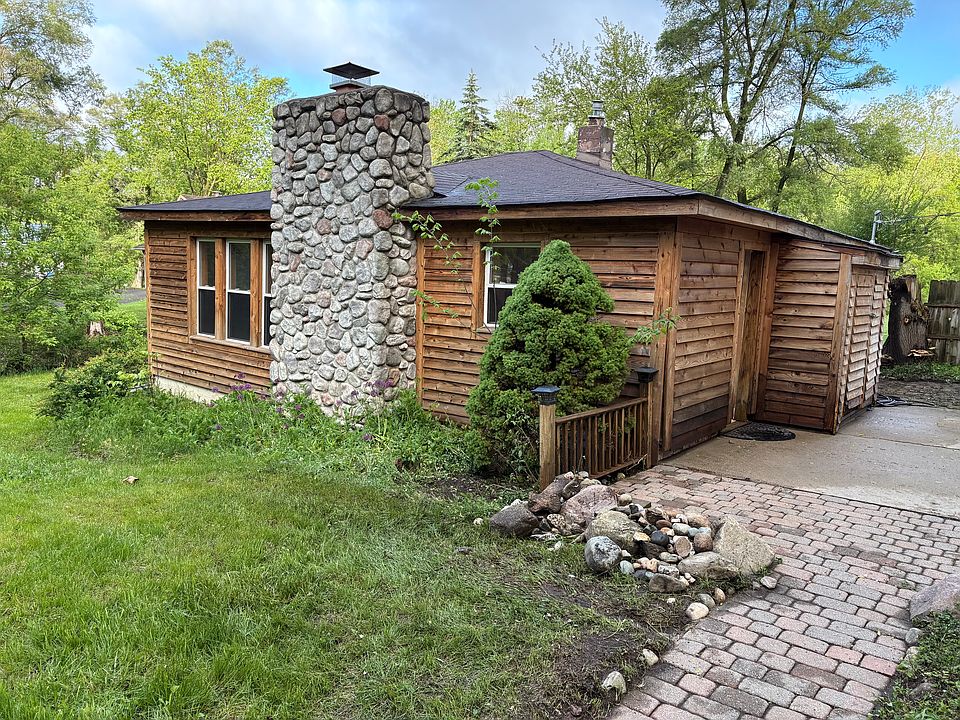 Outside of the cottage.