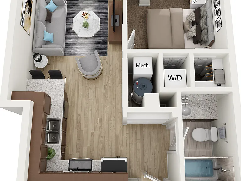 Residences at 150 Bagley — Photo 15