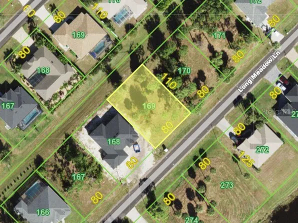 105 LONG MEADOW LANE LOT 169, ROTONDA WEST, FL 33947