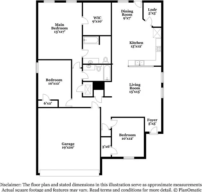 3 bed, 2.0 bath, 1576 sqft, $1,975 — Photo 2