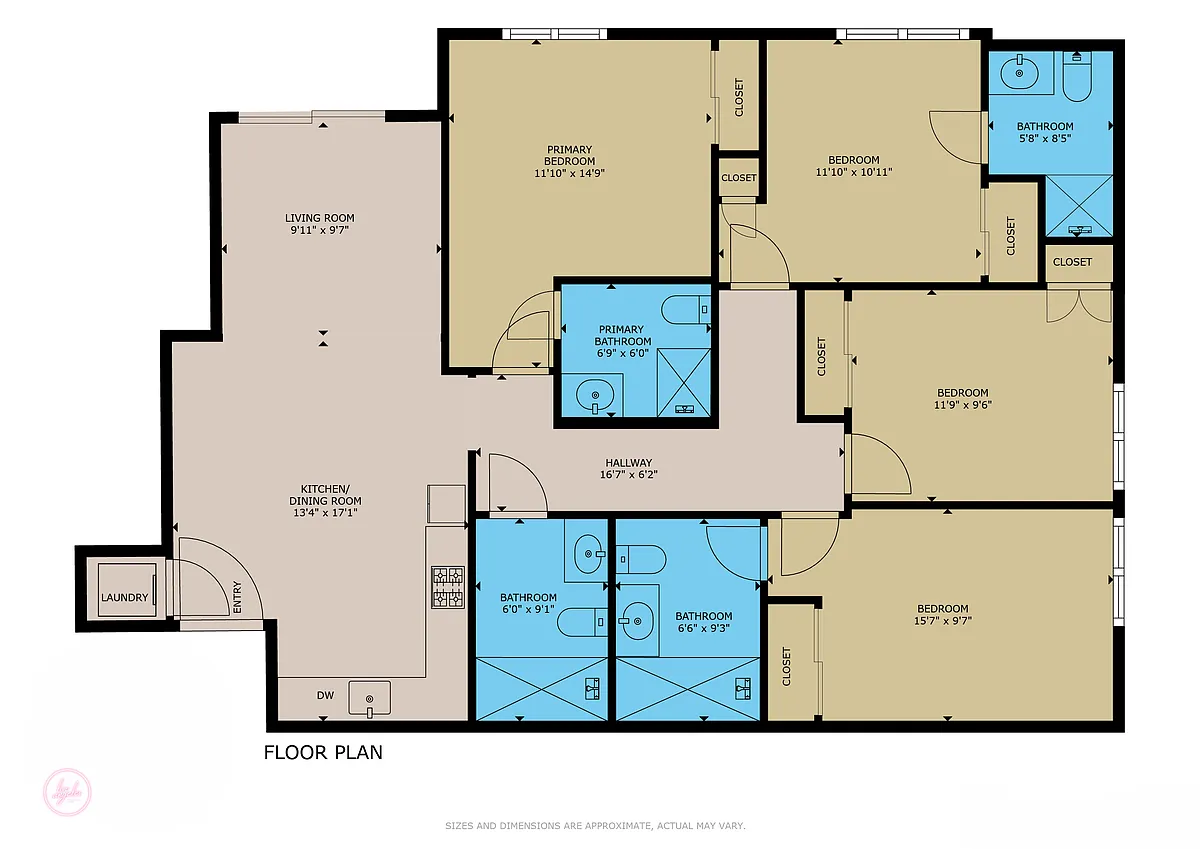 Floor plan Blondie