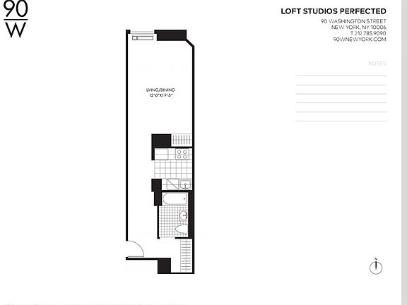 2nd image of 90 Washington St APT 5K