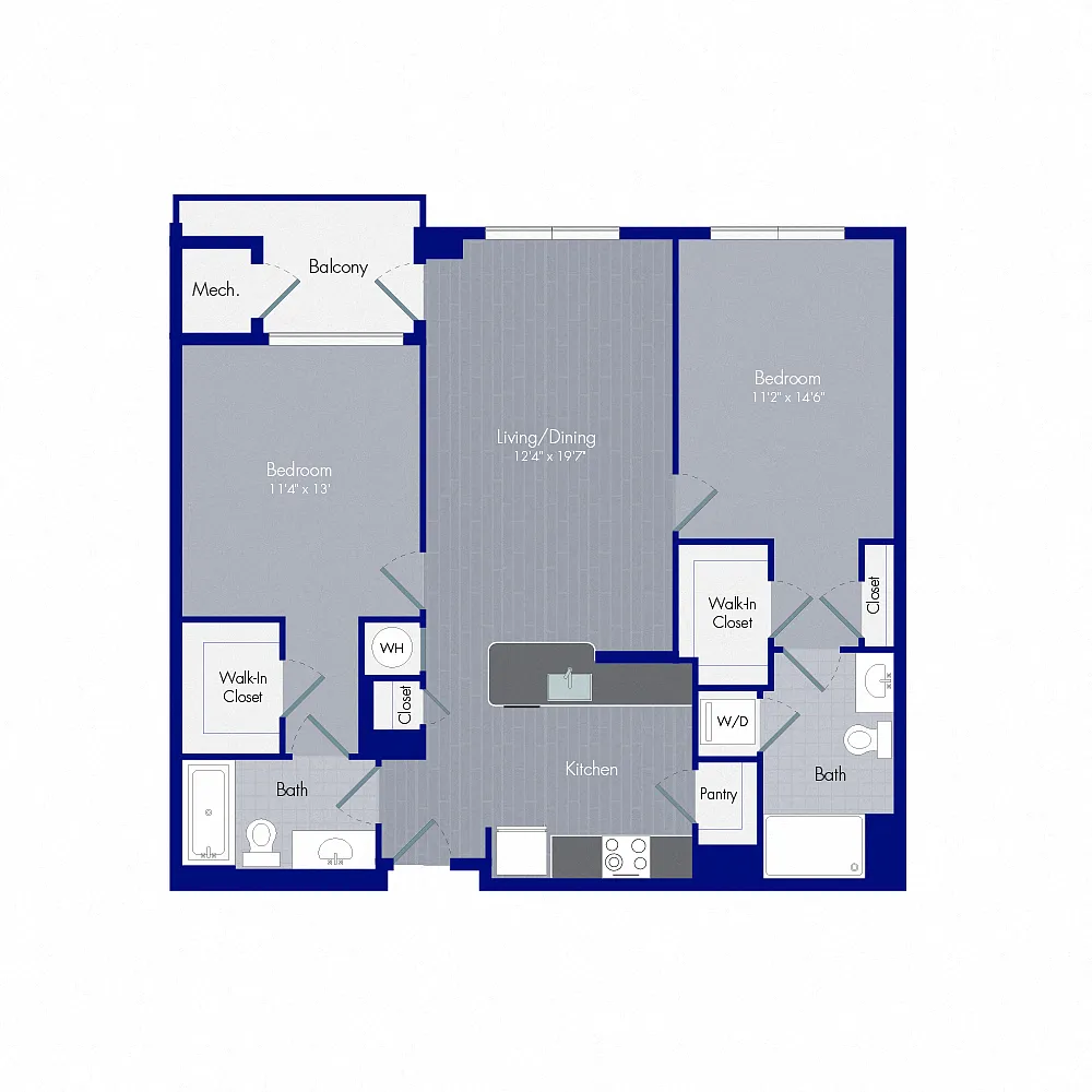 Floor plan Lexington B3P