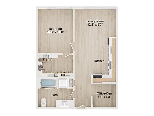 Floor plan A2-D