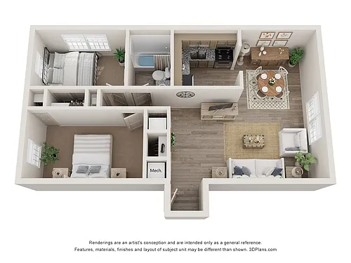 Floor plan B1