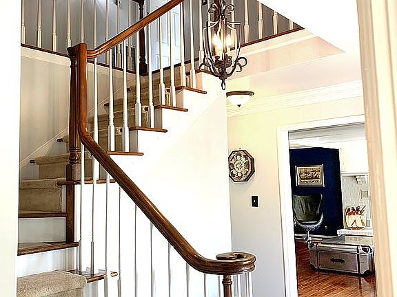 Foyer Hand-Carved Balusters