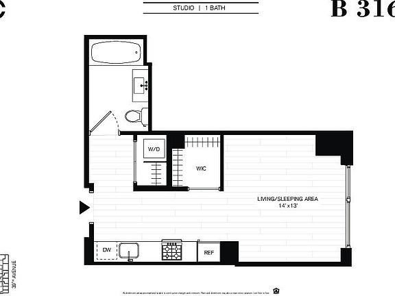 2nd image of 30-02 39th Ave #B416