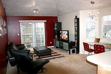 Living Room with nook.