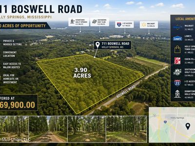 711 Boswell Rd, Holly Springs, MS, 38635