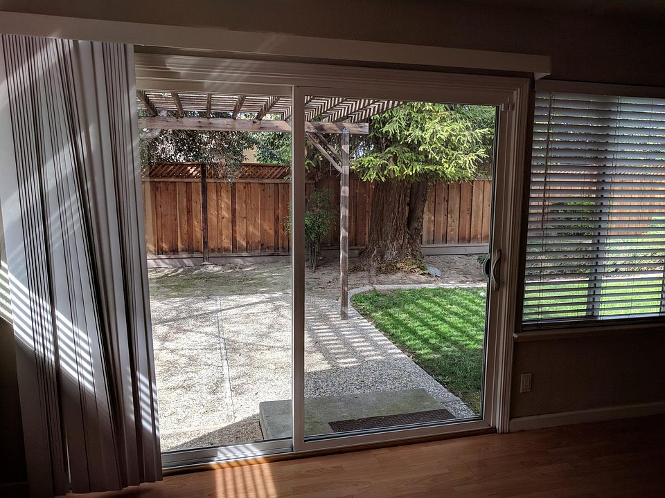 Patio view from kitchen