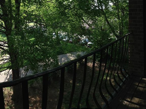 balcony overlooking the golf course