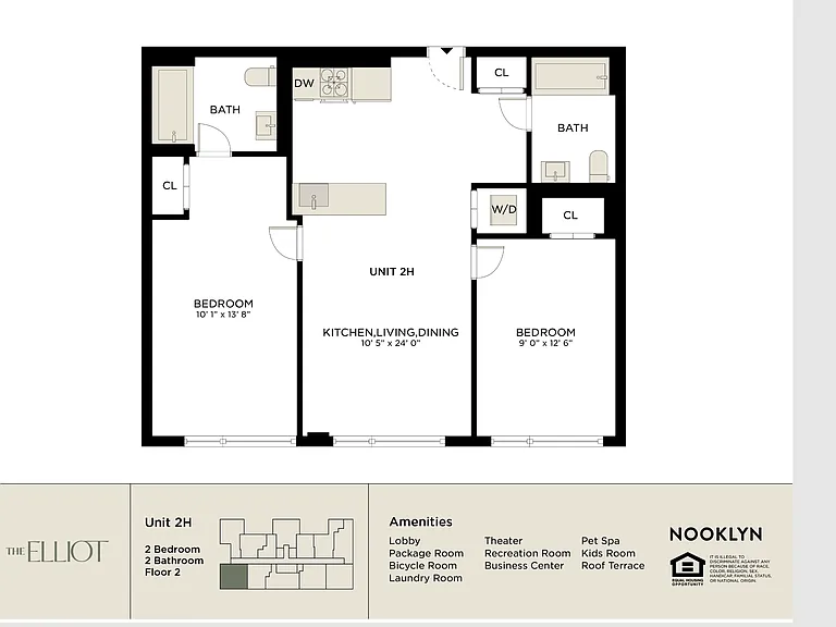 151 S Elliott Pl #3H — Photo 2