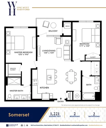 Floor plan Somerset