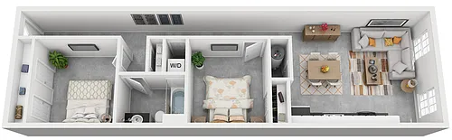 Floor plan Mill House