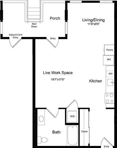 Floor plan F1