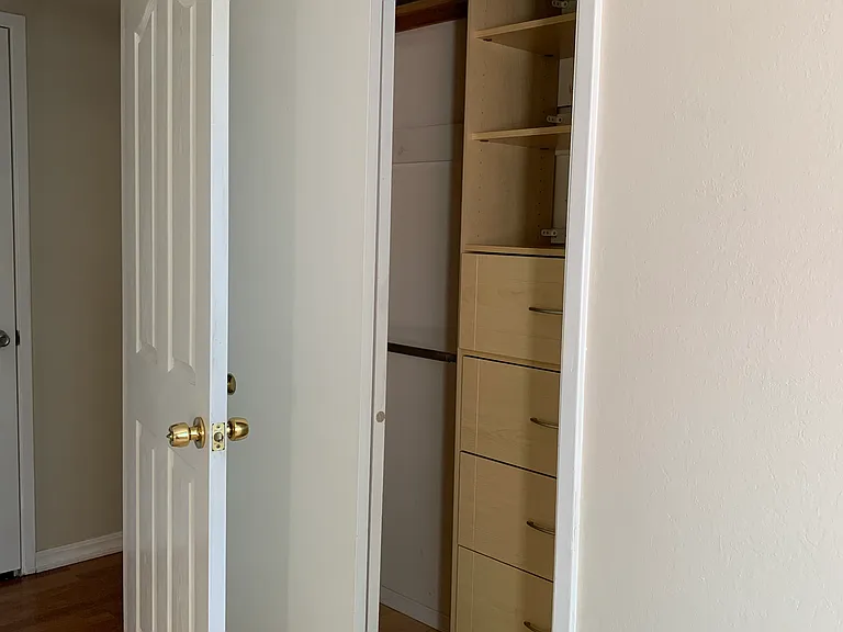 Bedroom 3 with custom closet organization system