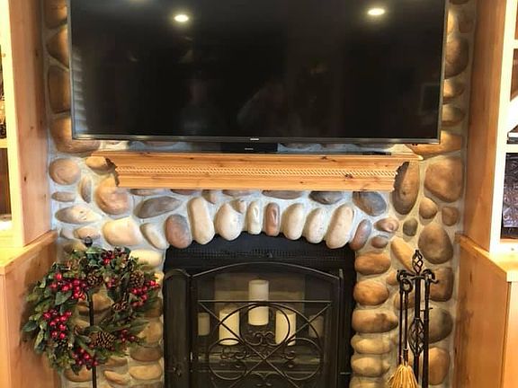 upstairs wood burning