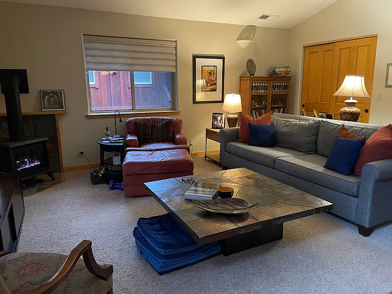 Comfy and cozy space.
