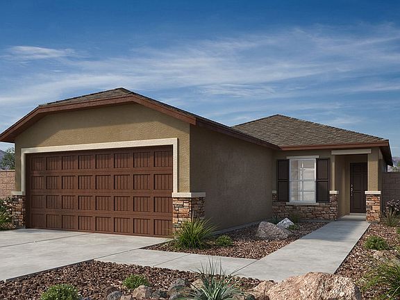 Exterior C with stone