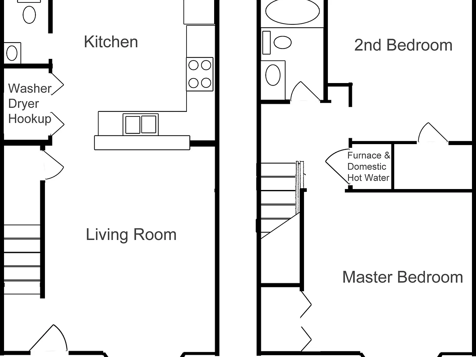 2 bed, 1.5 bath, 1000 sqft, $1,675 — Photo 2